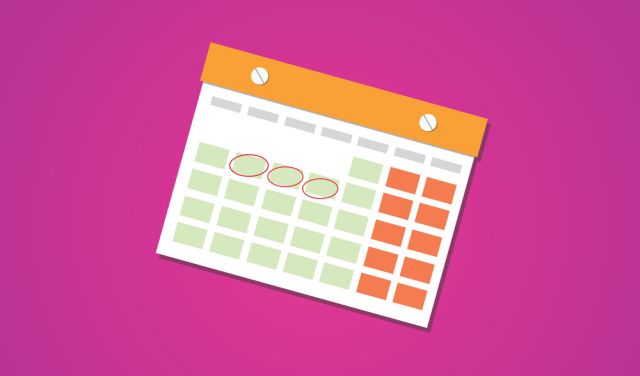 women menstruation calendar